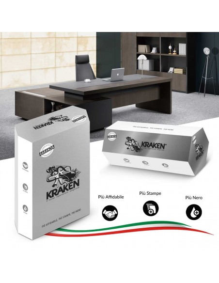 Compatibile con Konica Minolta TN-221K/C/M/Y Toner FIDELIO 4 Kit Colori