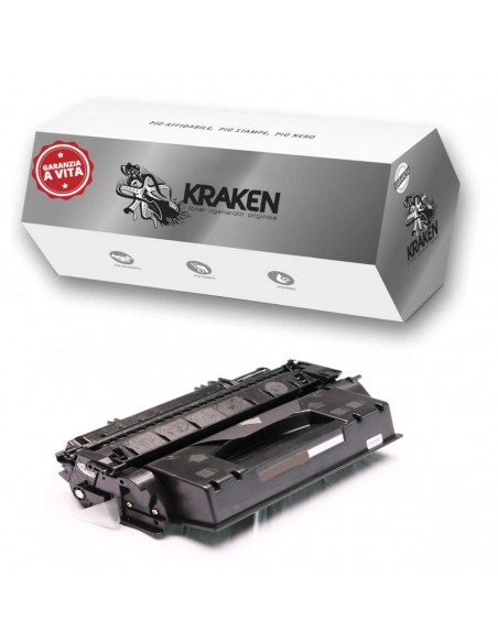 Compatibile con HP CE505X 05X Toner KRAKEN Nero