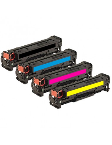 Compatibile con HP CF210X/11A/12A/13A 131X/ Toner  FIDELIO Colori Multipack Kit 4
